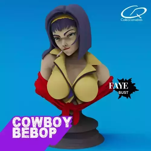 Anime Classics Cowboy Bebop - Faye 3D print model