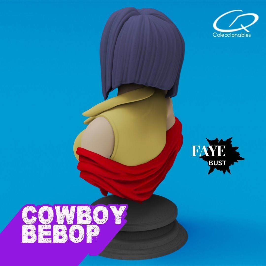 Anime Classics Cowboy Bebop - Faye 3D print model_3