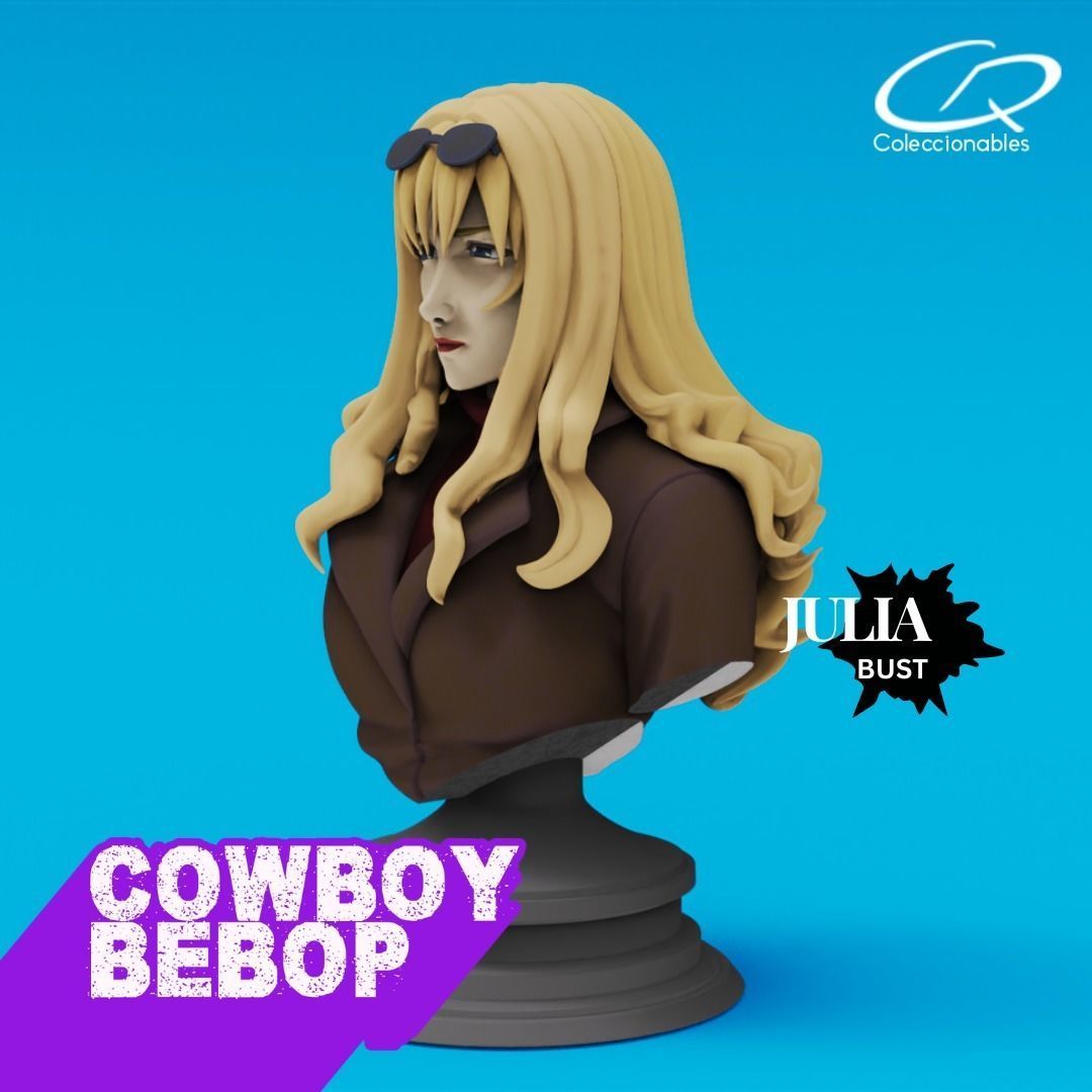 Anime Classics Cowboy Bebop - Julia 3D print model_5