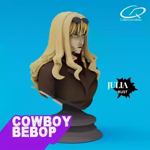 Anime Classics Cowboy Bebop - Julia 3D print model