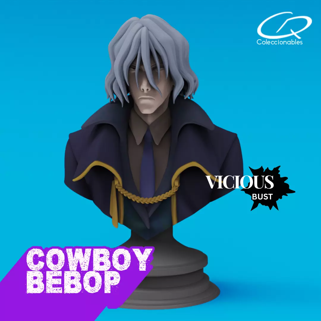 Anime Classics Cowboy Bebop - Vicious 3D print model_0