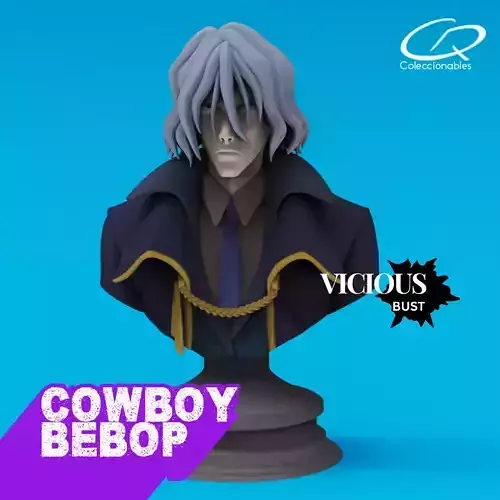 Anime Classics Cowboy Bebop - Vicious 3D print model