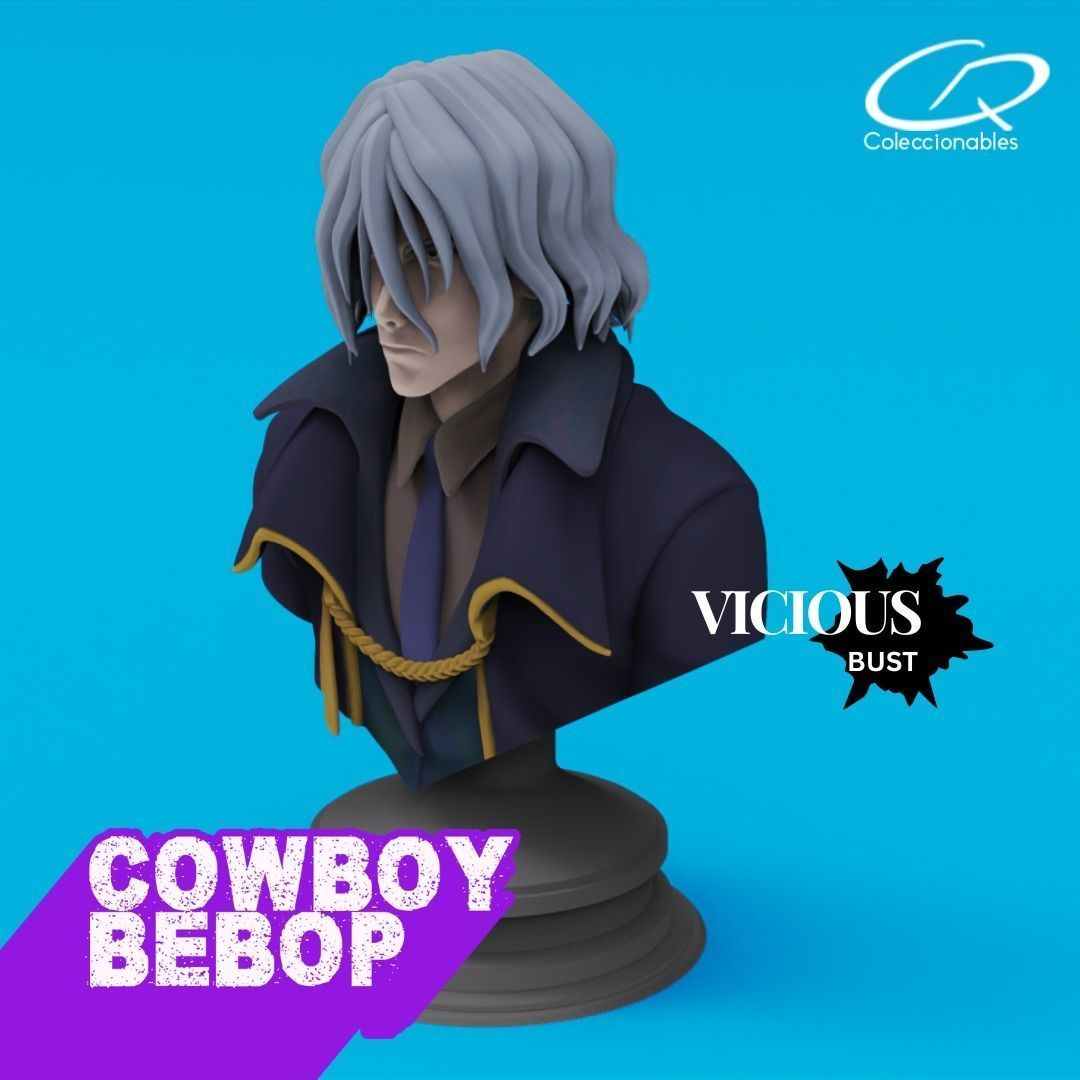 Anime Classics Cowboy Bebop - Vicious 3D print model_4