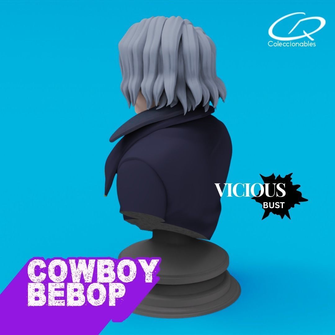 Anime Classics Cowboy Bebop - Vicious 3D print model_1