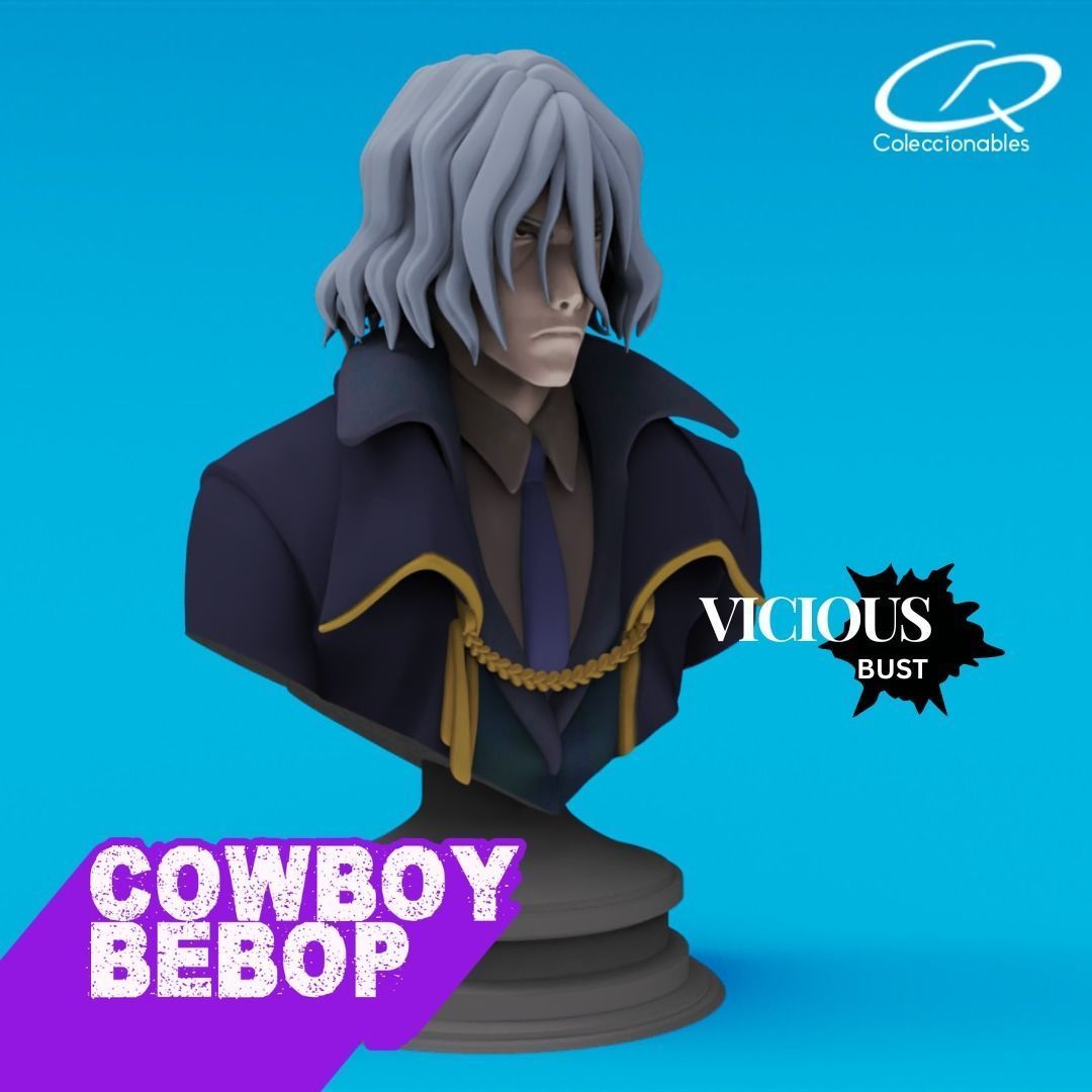 Anime Classics Cowboy Bebop - Vicious 3D print model_5