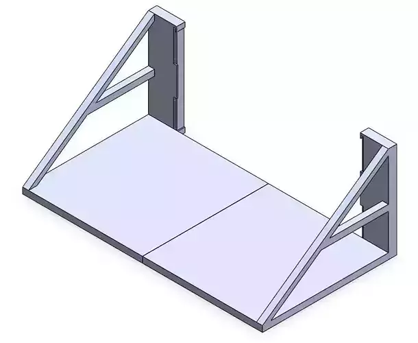 Simple Magnetic Shelf 3D model