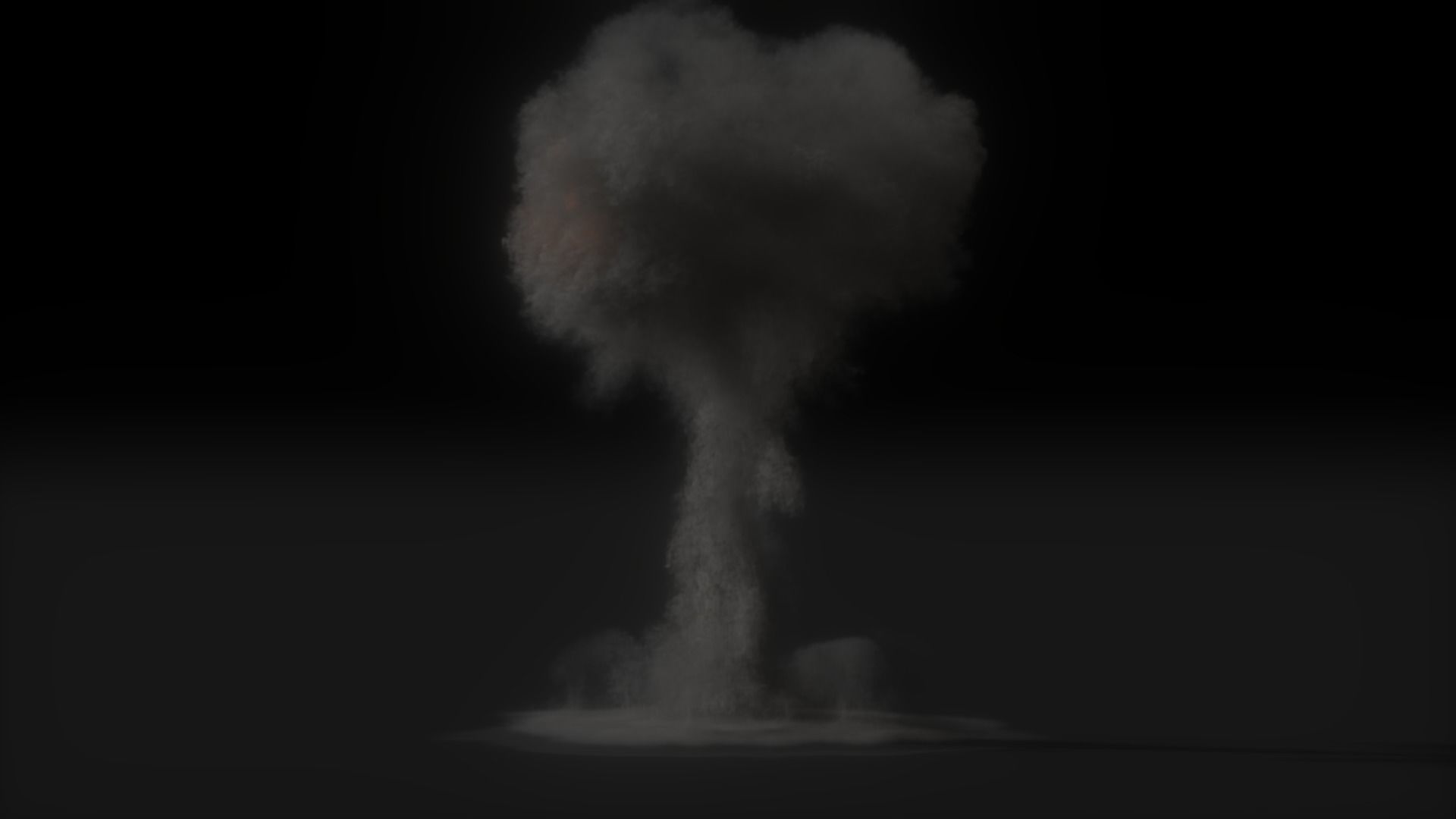 High Resolution Nuclear Explosion 3D model_31