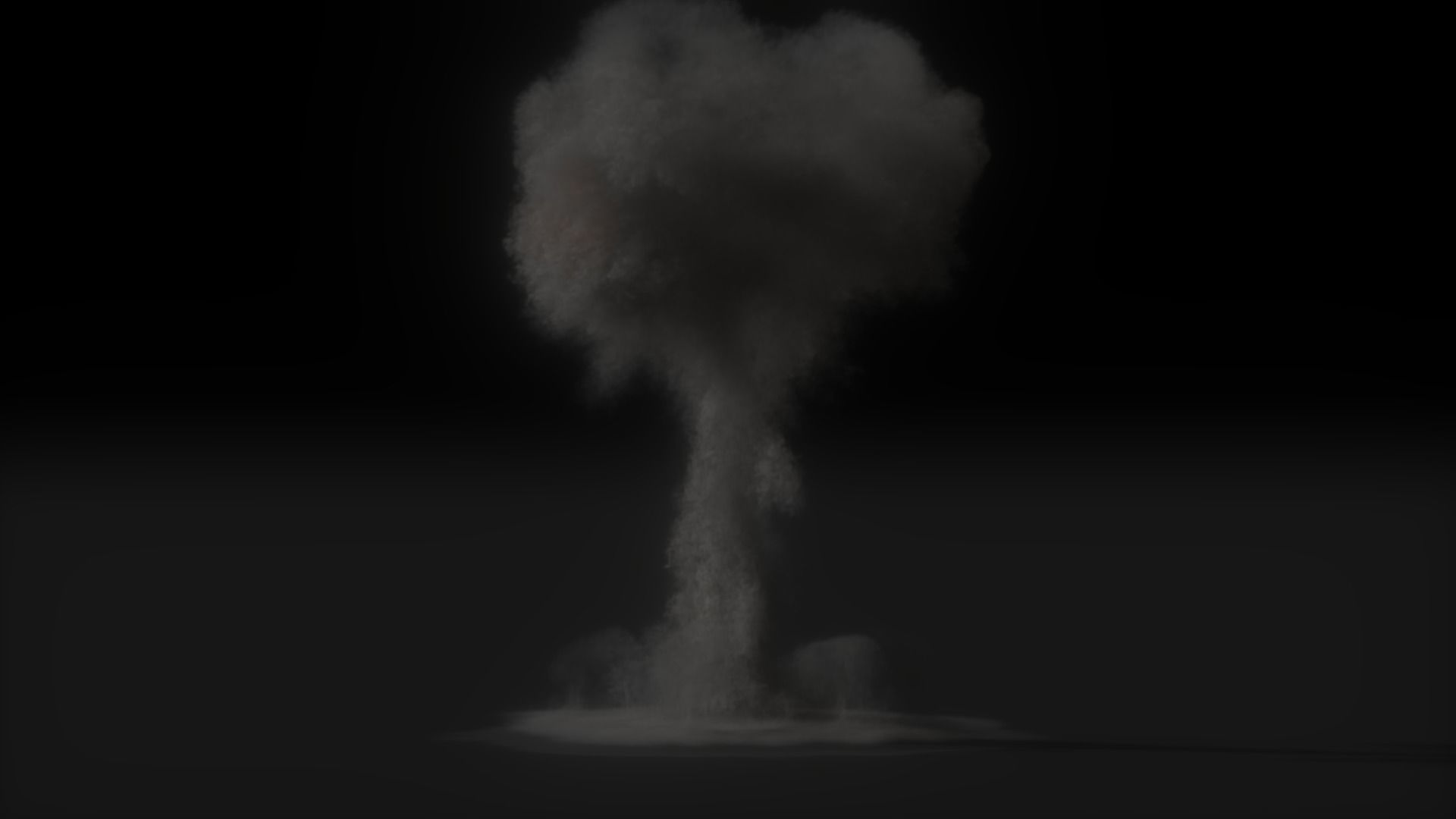 High Resolution Nuclear Explosion 3D model_19