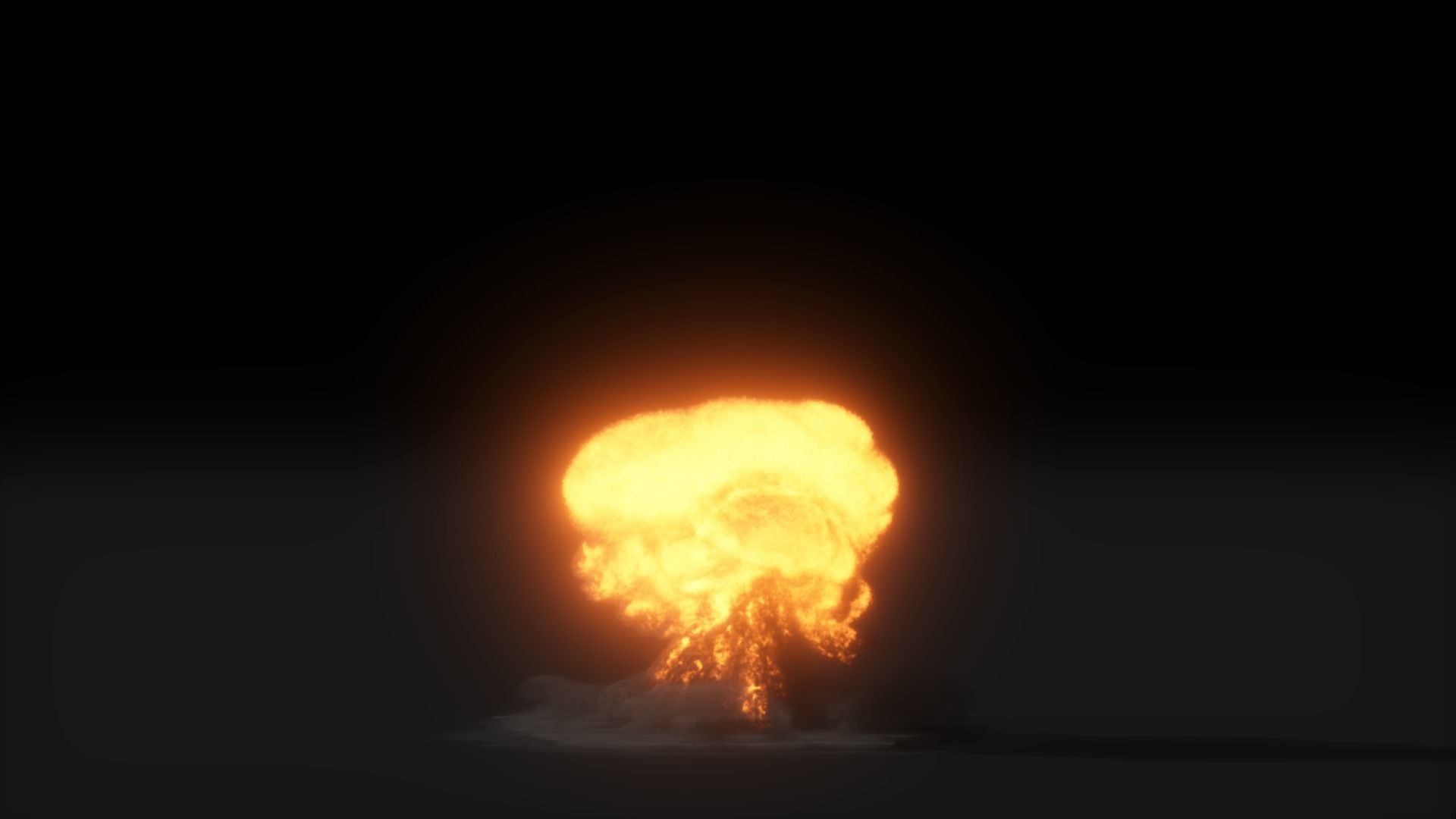 High Resolution Nuclear Explosion 3D model_20