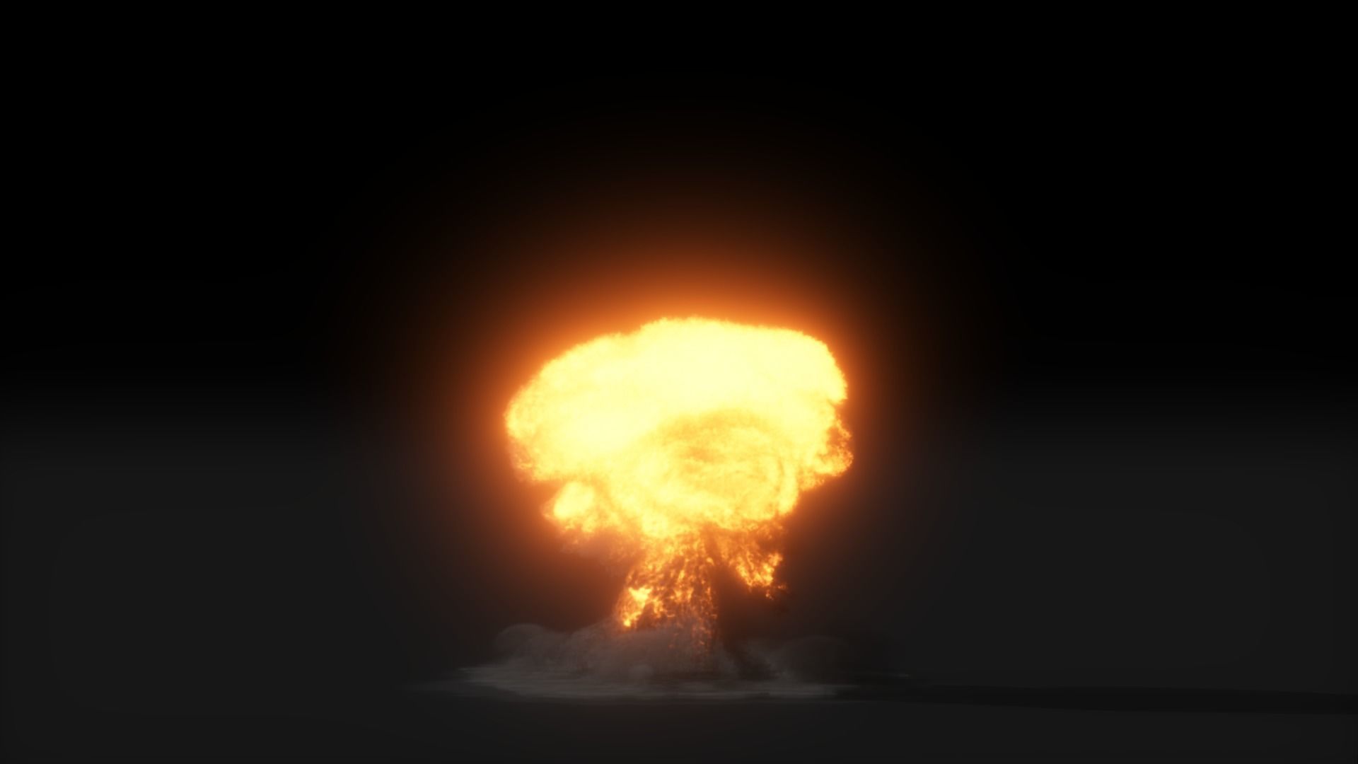 High Resolution Nuclear Explosion 3D model_21