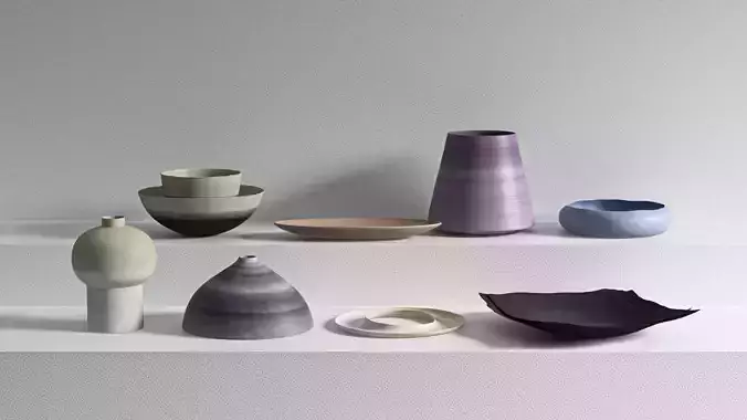 Vases Collection 01 for Interior Decoration