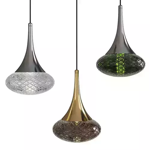 Bella Wid Mini Pendant Light Low-poly 3D model Bella Wid Mini Pendant Light Low-poly 3D model