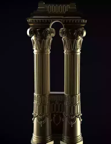 Colonnade golden column