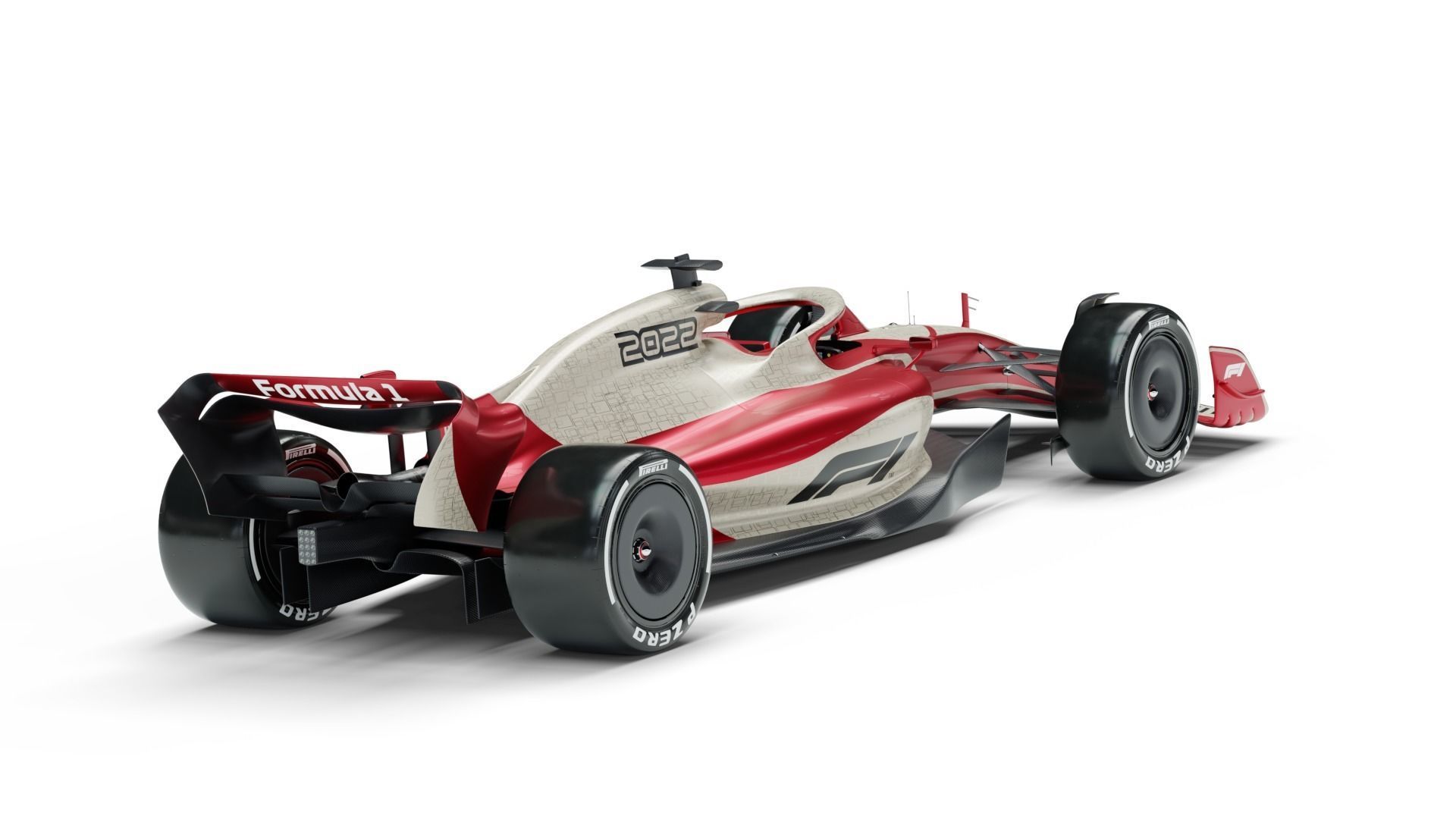 F1 2022 Car Prototype 3D model_1