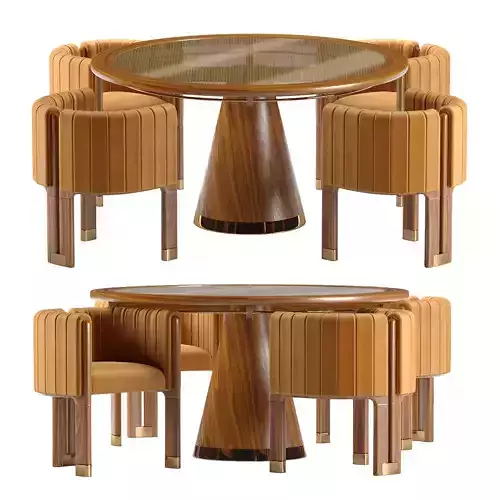 Crawford Dining Table and Chair