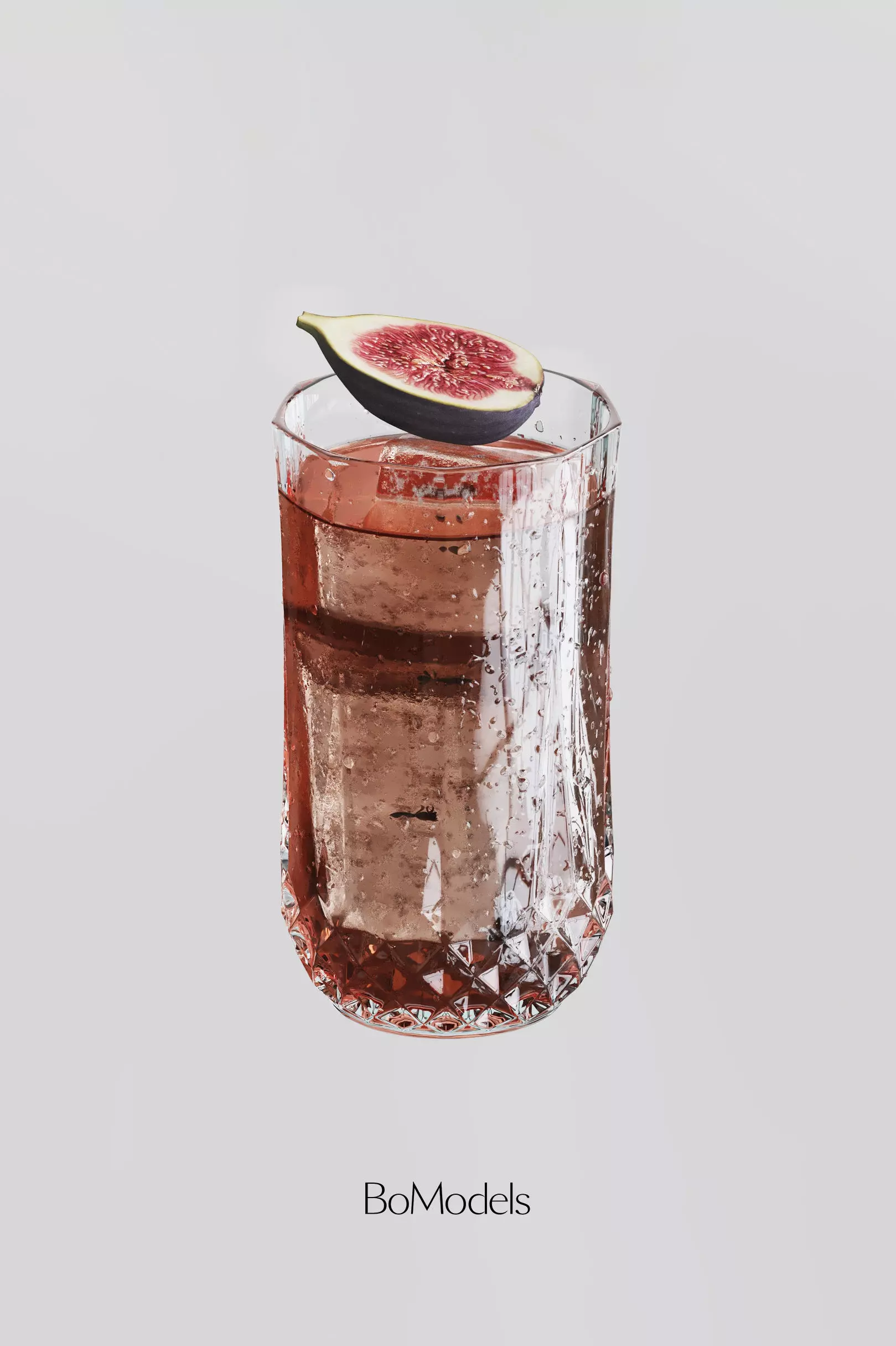 Cocktail Fig Sidecar 3D model