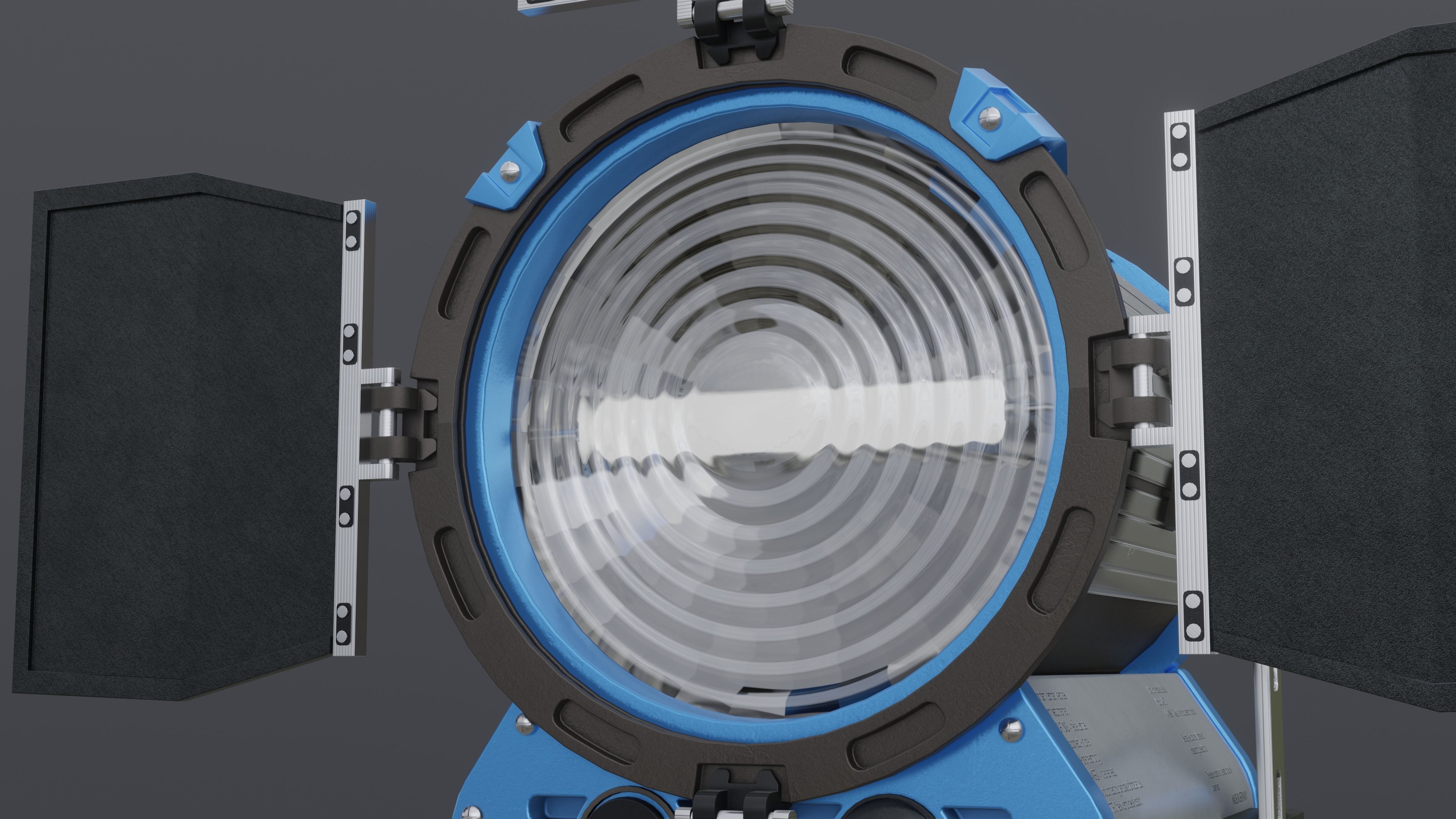 Photography Studio Spotlight 3D model_2