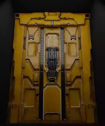 Sci-Fi Door for Bunker or other 