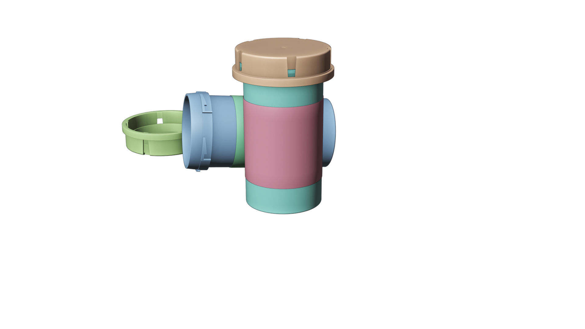 pill bottle 3D model_18