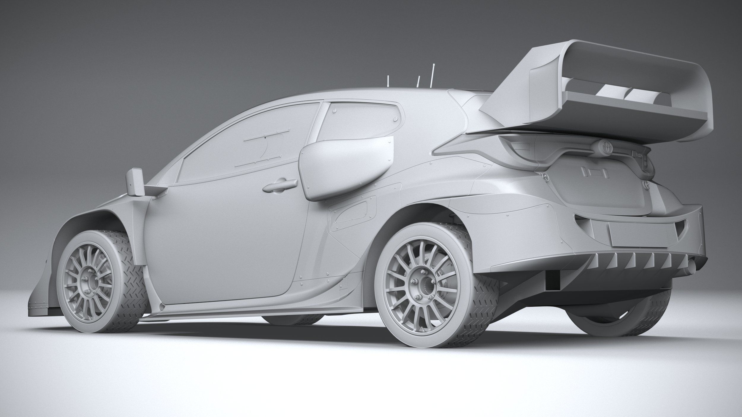 Toyota Yaris GR WRC 2022 3D model_21