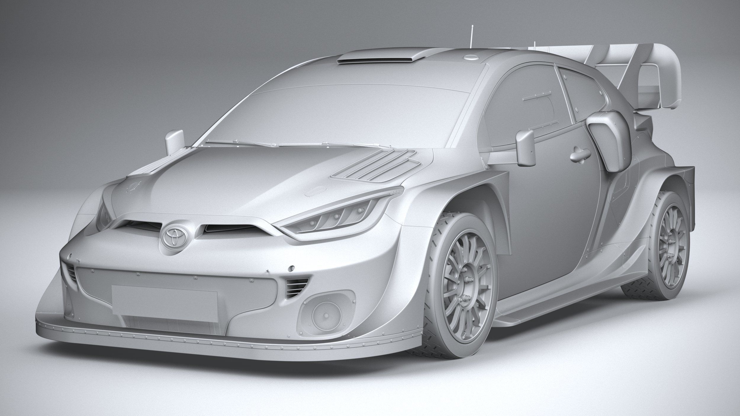 Toyota Yaris GR WRC 2022 3D model_20