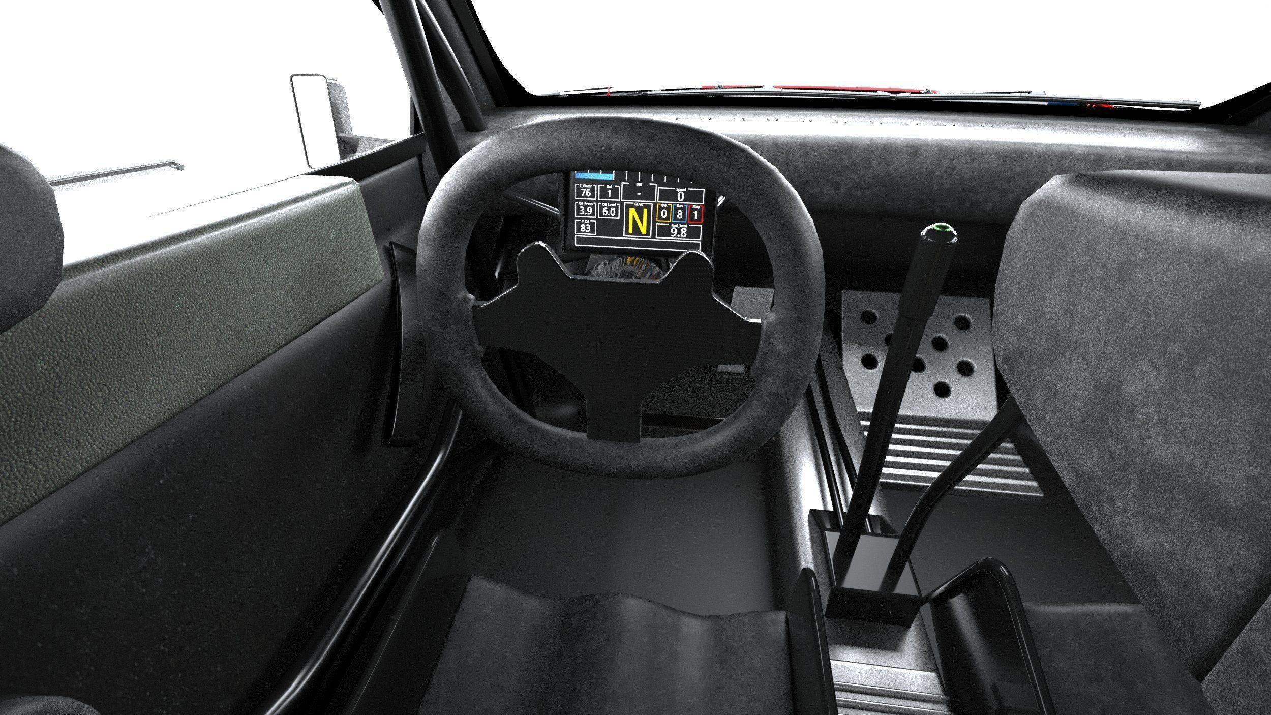 Toyota Yaris GR WRC 2022 3D model_28