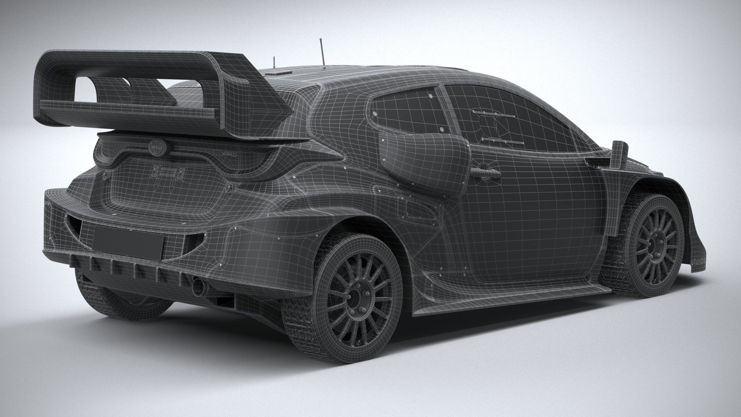 Toyota Yaris GR WRC 2022 3D model_34