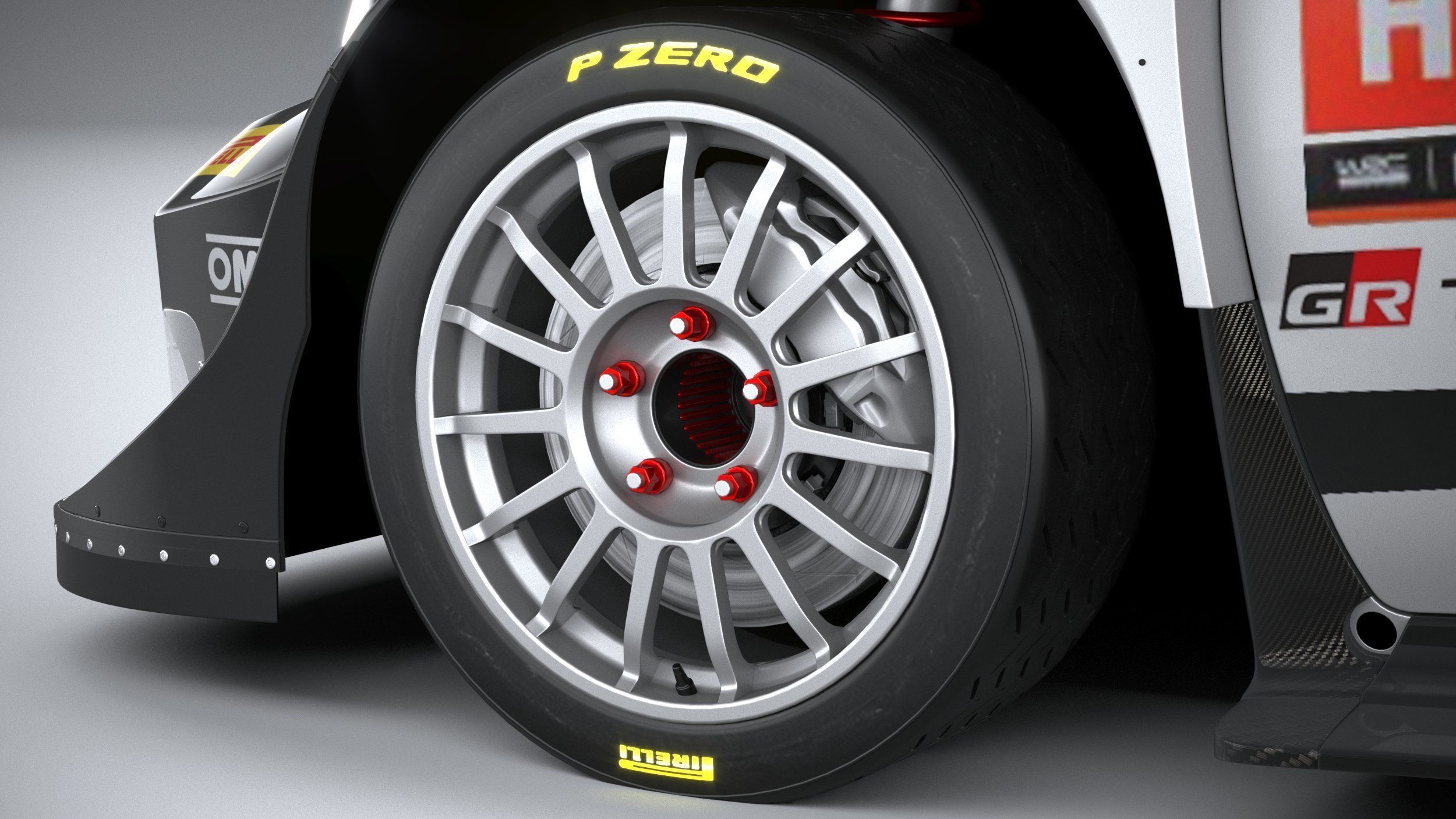 Toyota Yaris GR WRC 2022 3D model_16