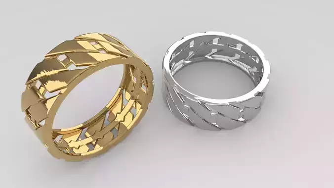 Rhino Wedding Ring