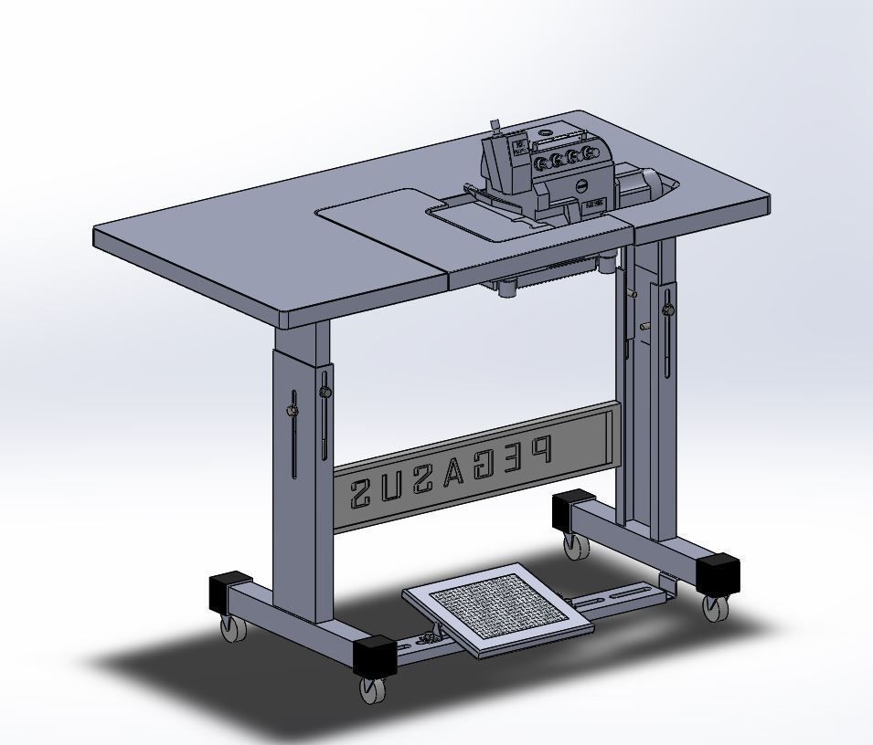 Sewing Machines PEGASUS 3D model_2