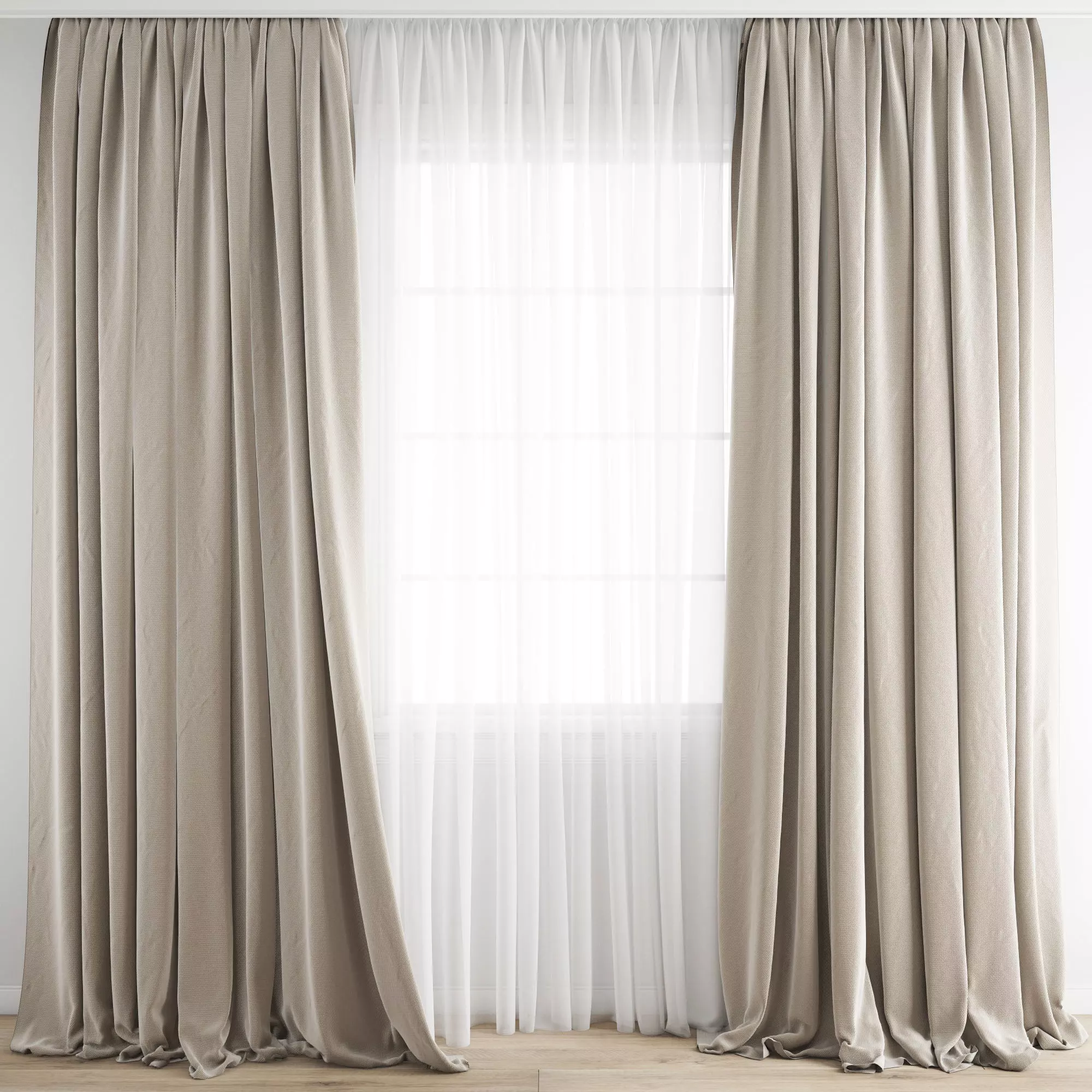 Curtain 261 3D model