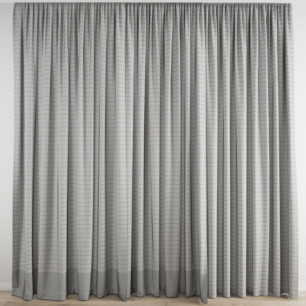 Curtain 262 3D model_7