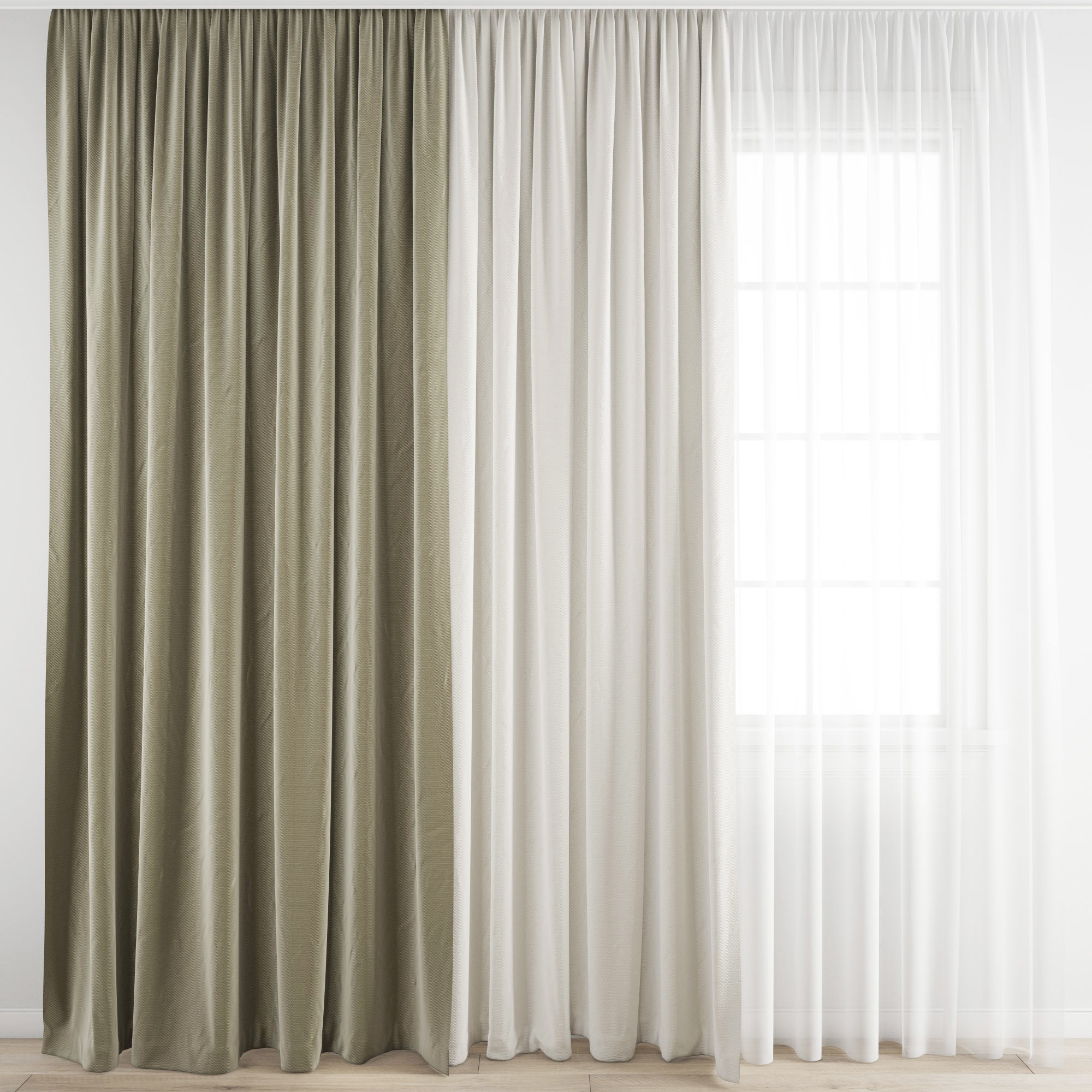 Curtain 262 3D model_6
