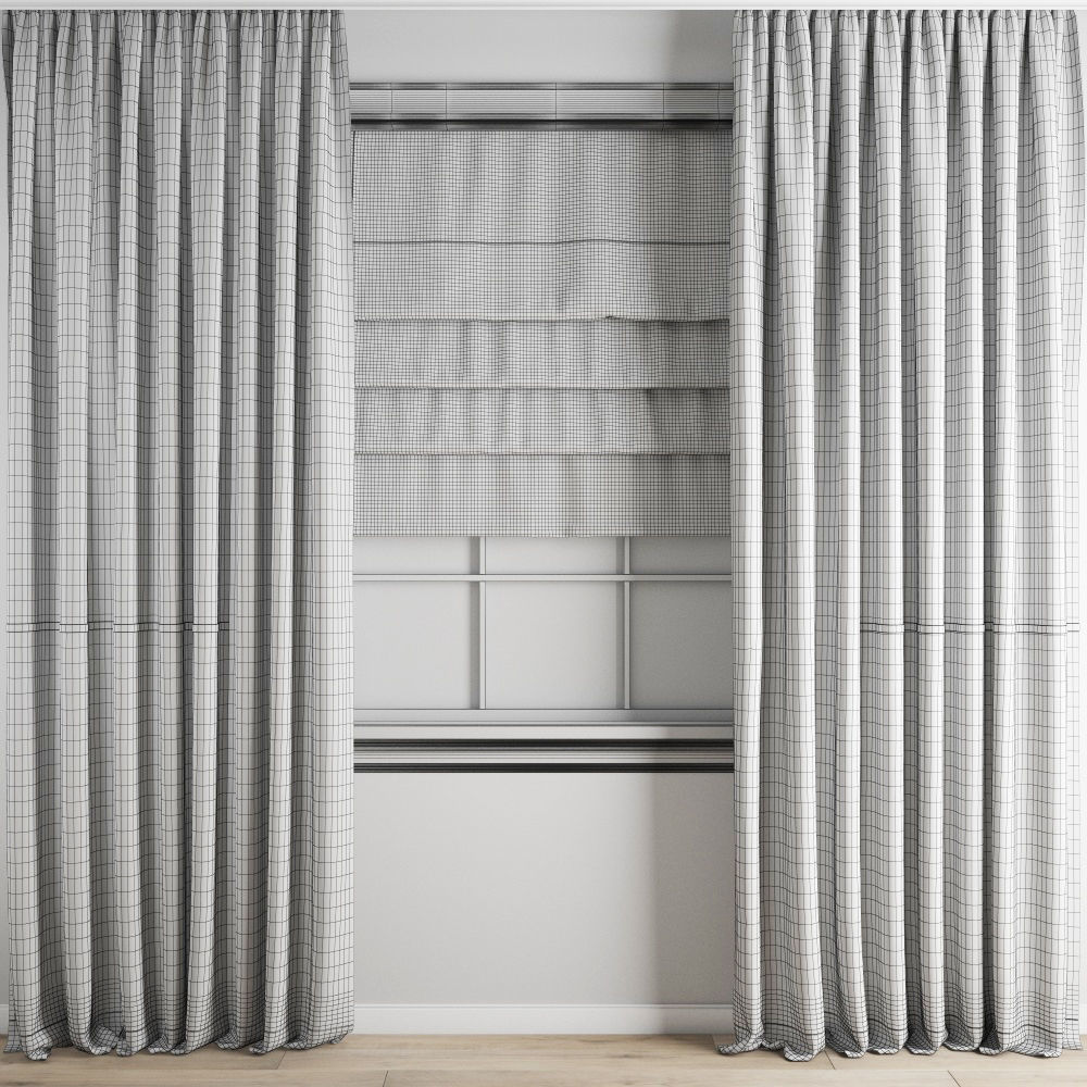 Curtain 263 3D model_5