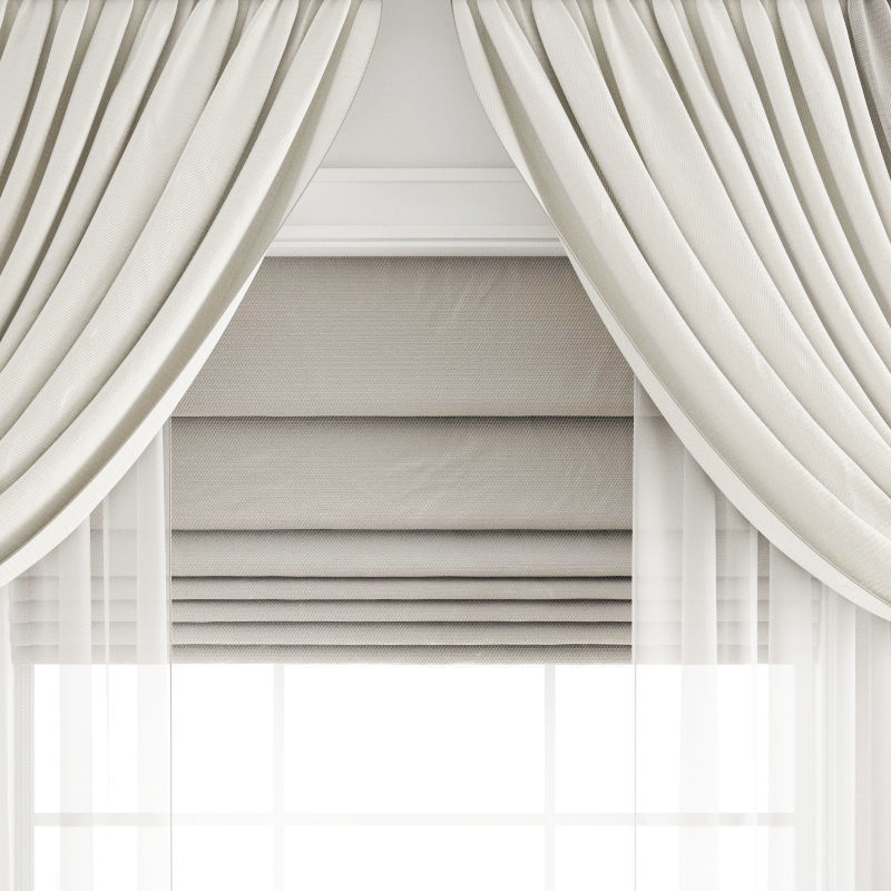 Curtain 265 3D model_2