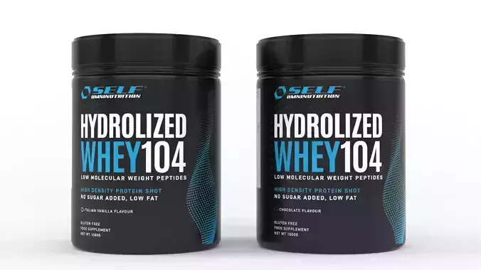 Protein Powder 3D model