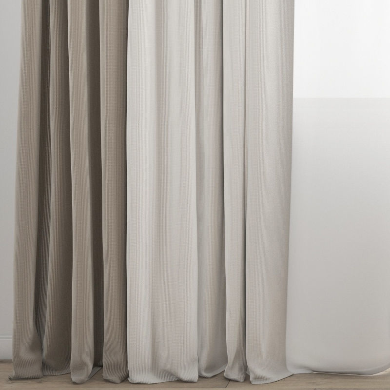 Curtain 266 Wind blowing effect 1 3D model_1