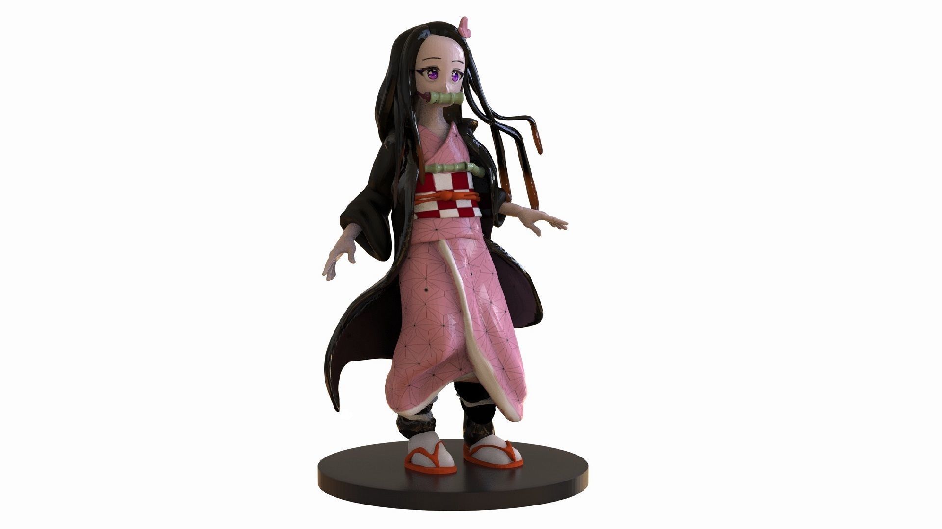 Nezuko Kamado 3D print model_1