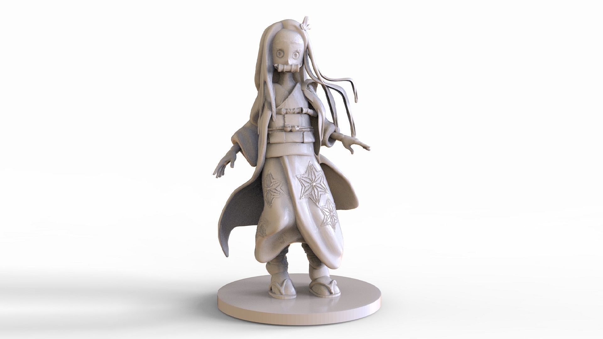 Nezuko Kamado 3D print model_4