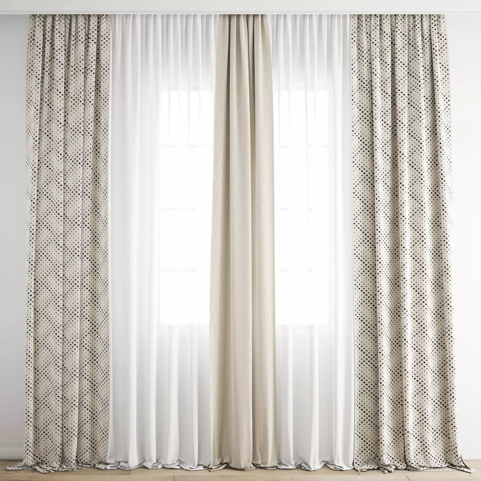 Curtain 273 3D model_0