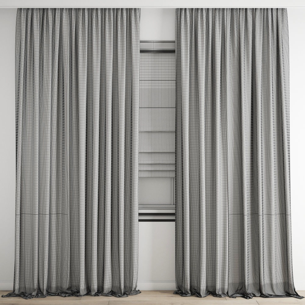 Curtain 274 3D model_6