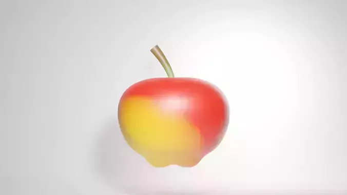 Cartoon Apple