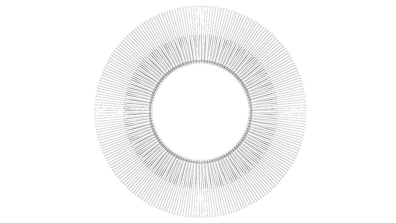 Round sticks mirror 3D model_9