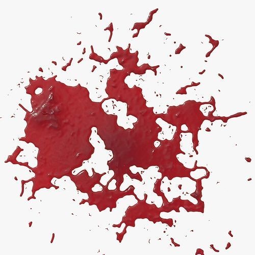 Blood Stain 9 3D model