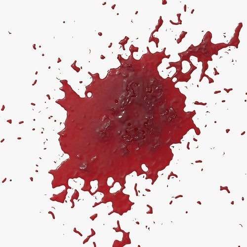 Blood Stain 8 3D model