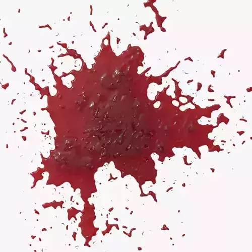 Blood Stain 7 3D model
