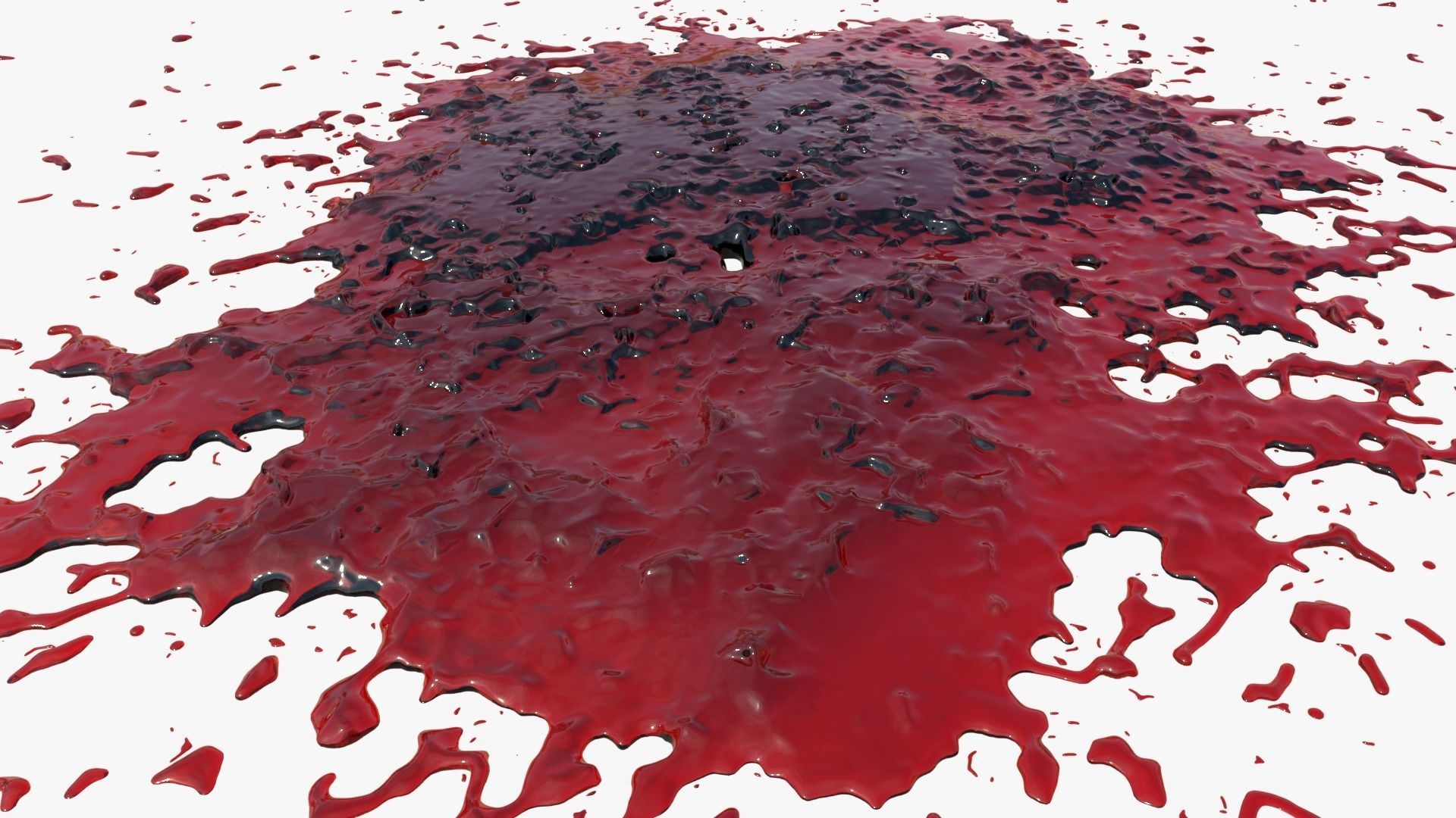 Blood Stain 25 3D model_3