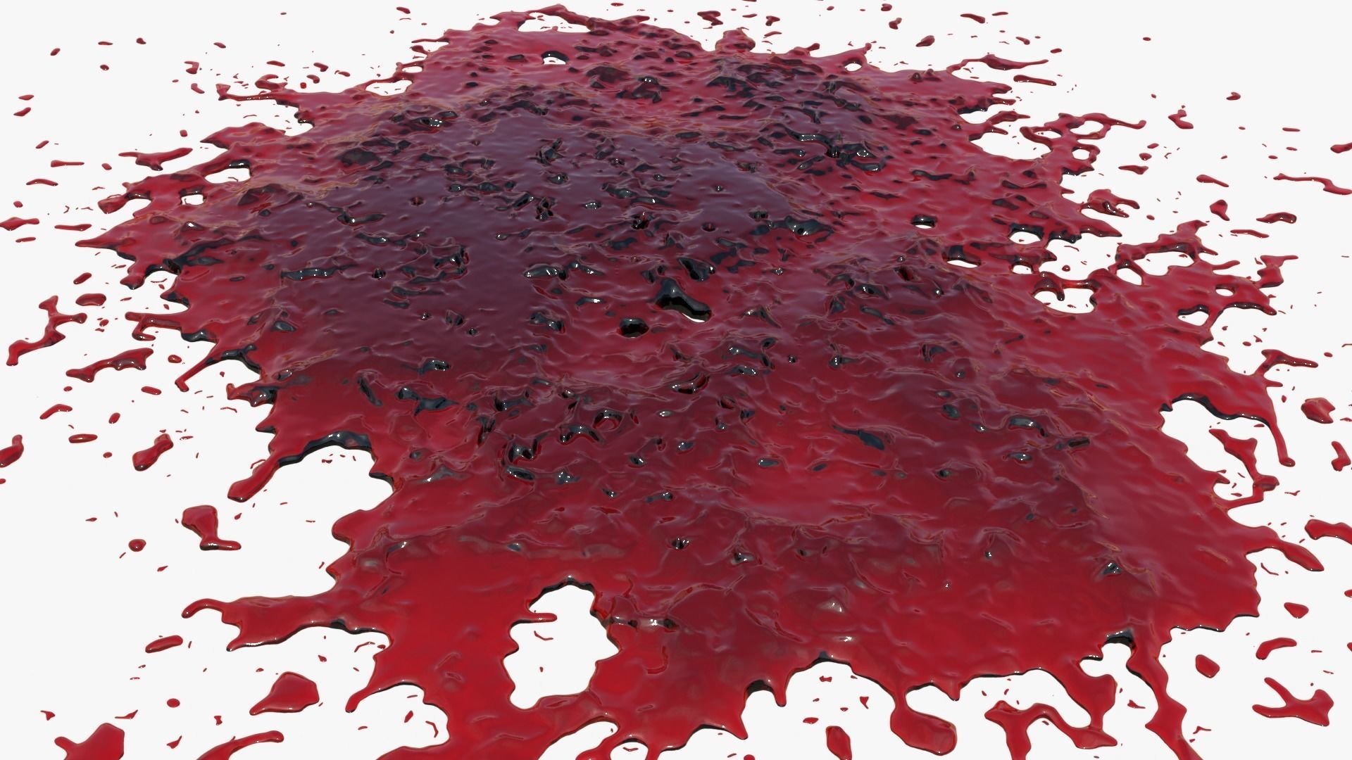 Blood Stain 25 3D model_2