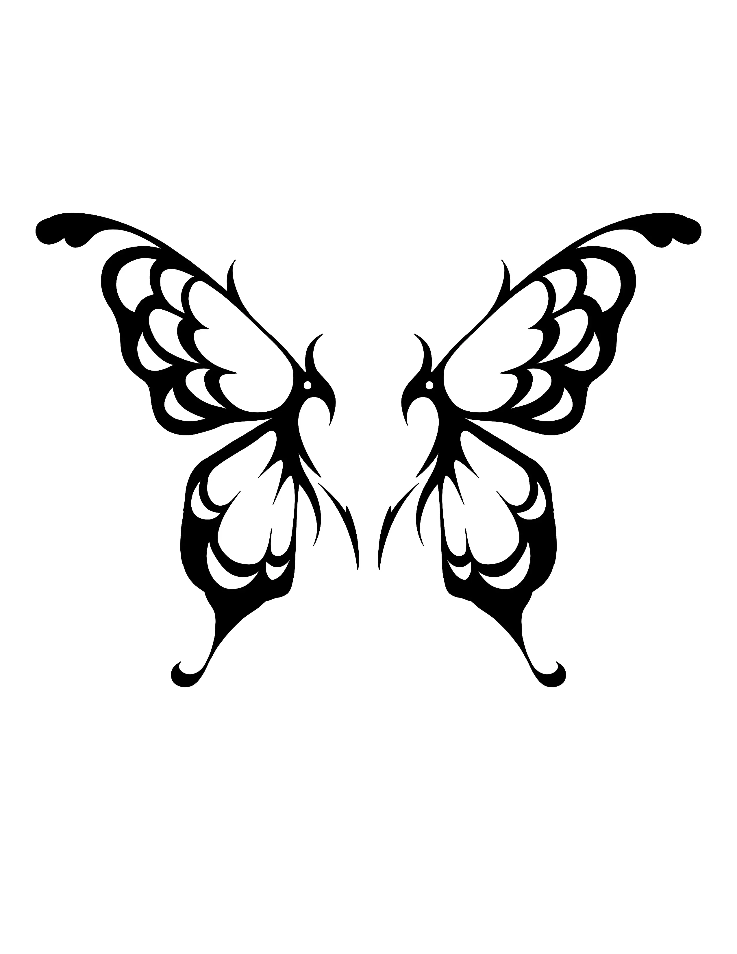 butterfly wings Free 3D model