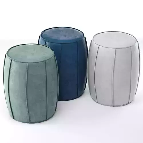 Pouf Bongo Baxter 3D model